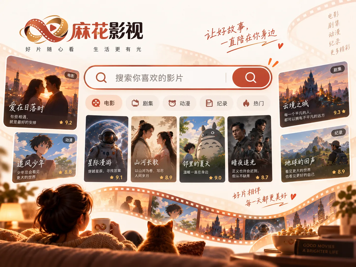 麻花影视多端站内搜索